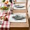 DII® Tonal Recycled Cotton Slubby Rib Placemats, 6ct.